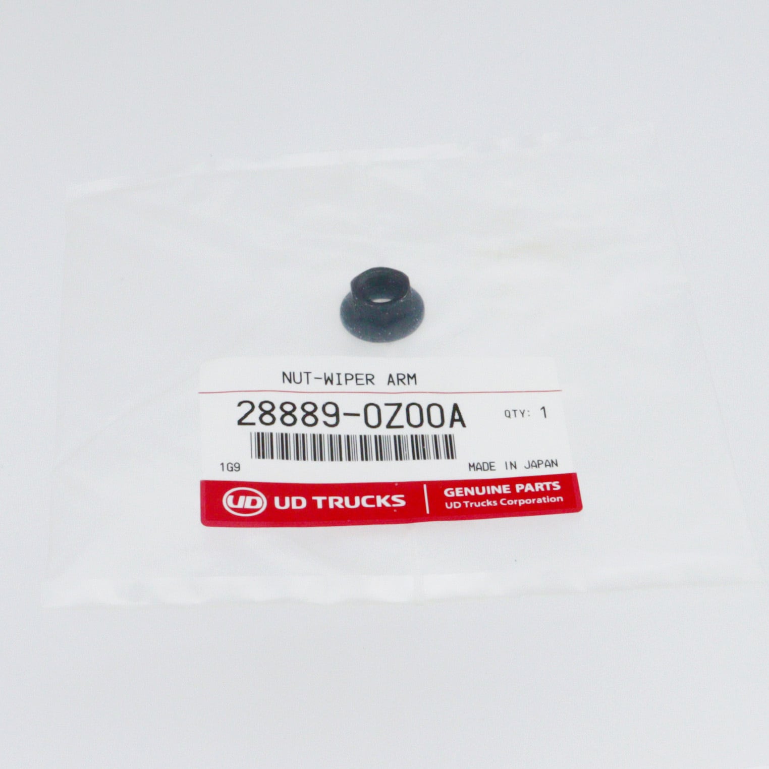 28889)ナット，アーム アッシー，フロント ワイパー UDトラックス UD