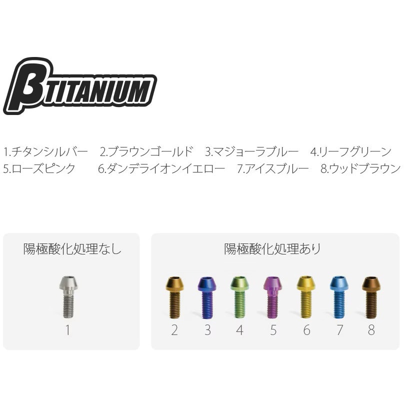 BT-HX-10075-MB 六角穴付フランジ六角ボルト(チタン) βTITANIUM ねじ