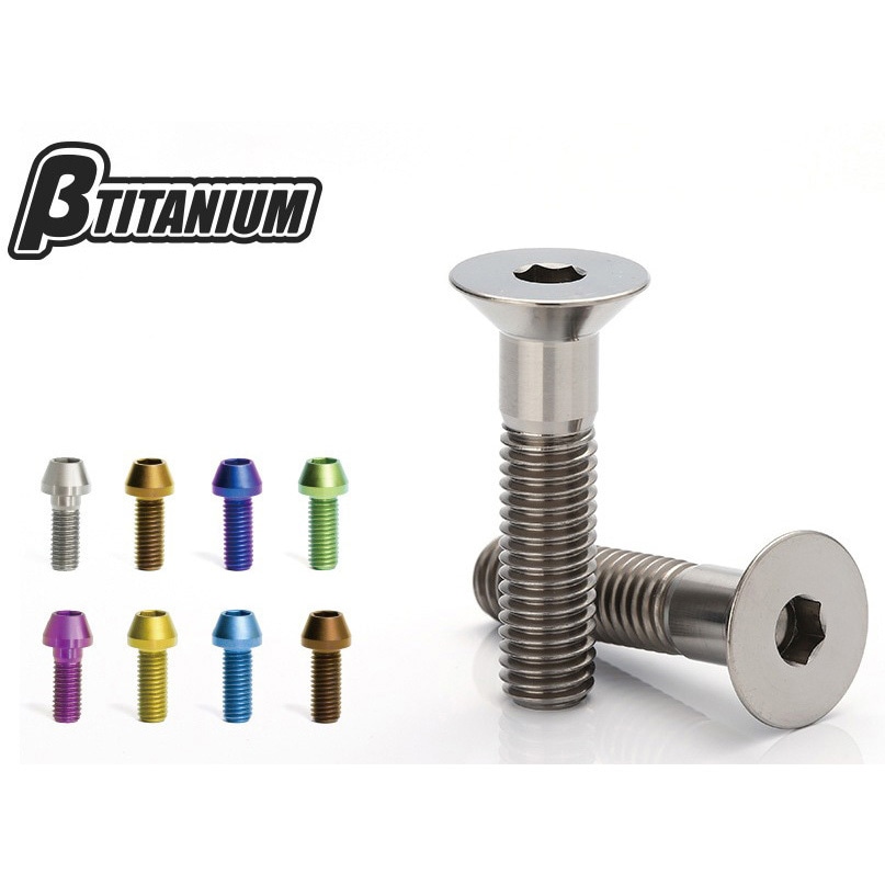 テッタン　Rサブ　加工 BT-TIDC-06020-MB 六角穴付サラボルト(チタン) βTITANIUM ねじ