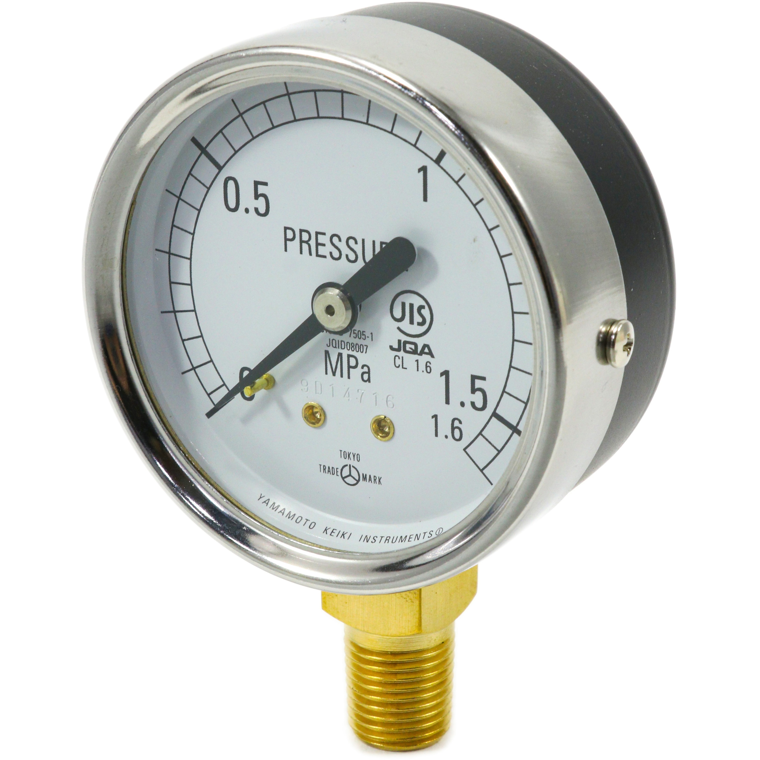 第一計器製作所 KOT小型圧力計 ADTR1 4-50:1.6MPA - 計測工具
