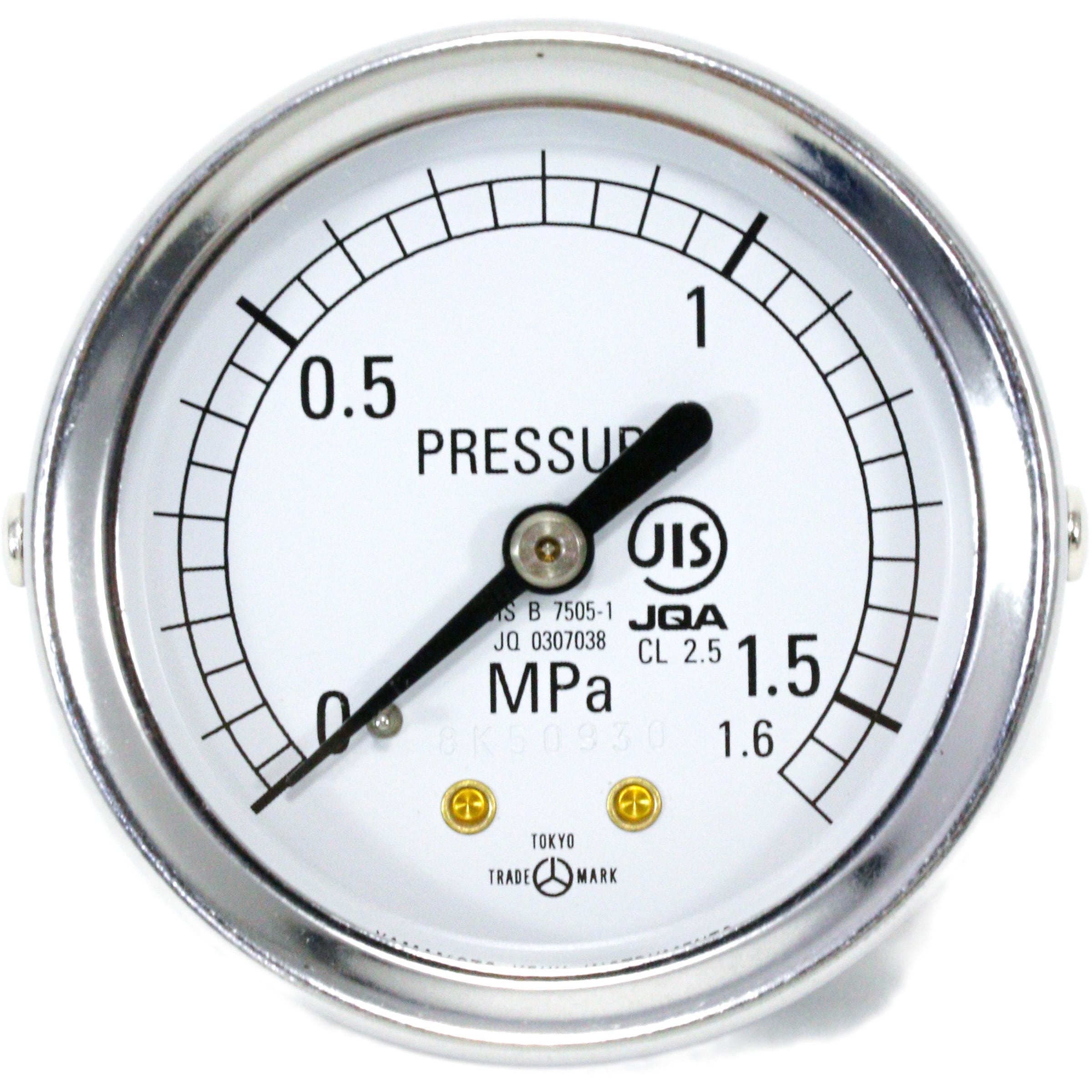 第一計器製作所 KOT小型圧力計 ADTR1 4-50:0.7MPA - 計測工具