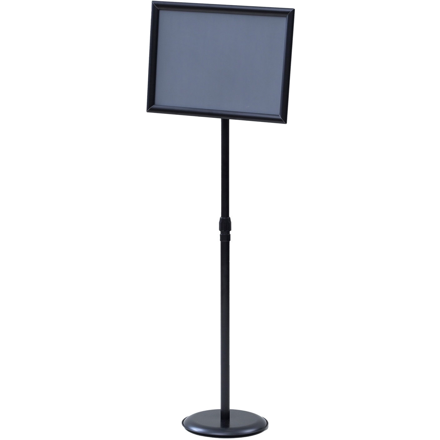 BAB-A3(BK) 案内板 スナップ式 A4/A3対応 高さ調整可能 YAMAZEN(山善