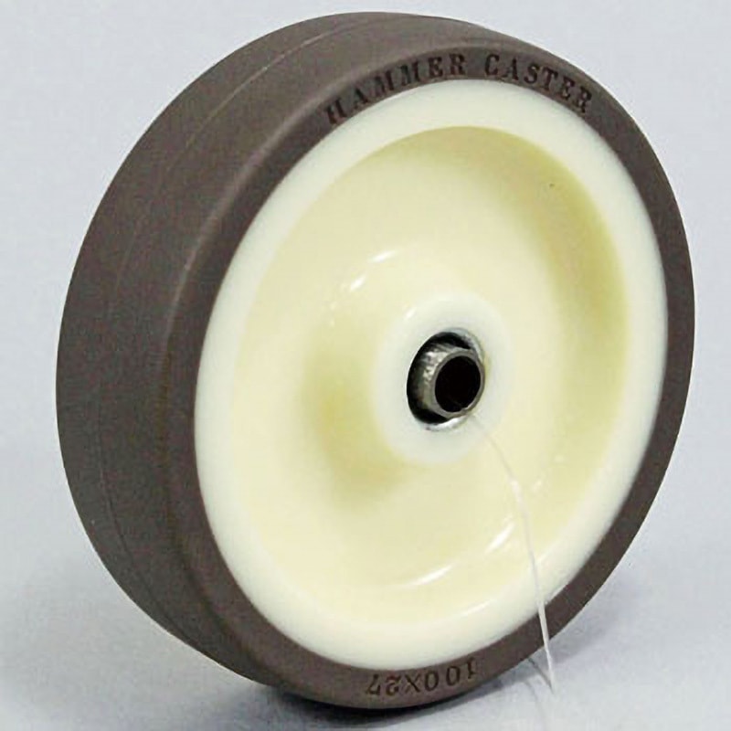【7個セット】ハンマーキャスター 313S-UB100 旋回式ウレタン車輪 7個セット】ハンマーキャスター 313S-UB100 旋回式ウレタン車輪