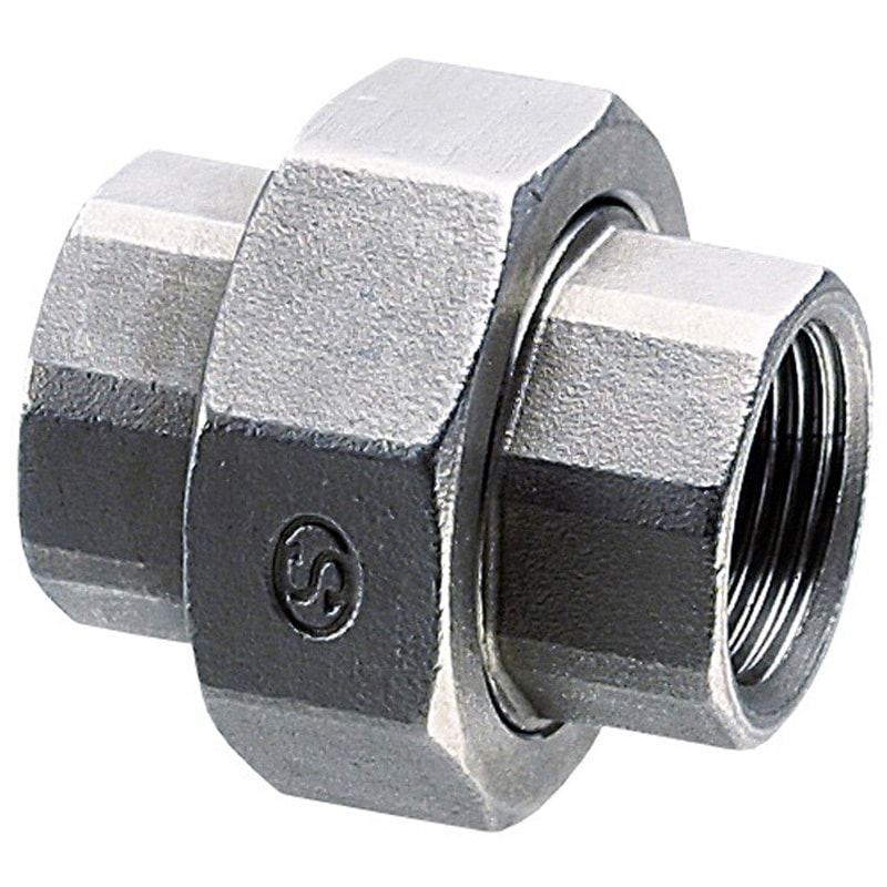 SMU-50 SMU型 ステンレスユニオン SUS316 オンダ製作所 テーパめねじ(Rcねじ) 呼び径50A