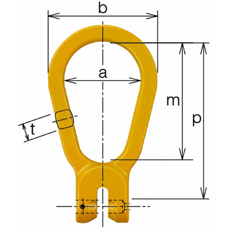 ☆kito☆ KITO 4点吊 新型 3.2ton用 完品 7㎜×4Mチェーンスリング フック