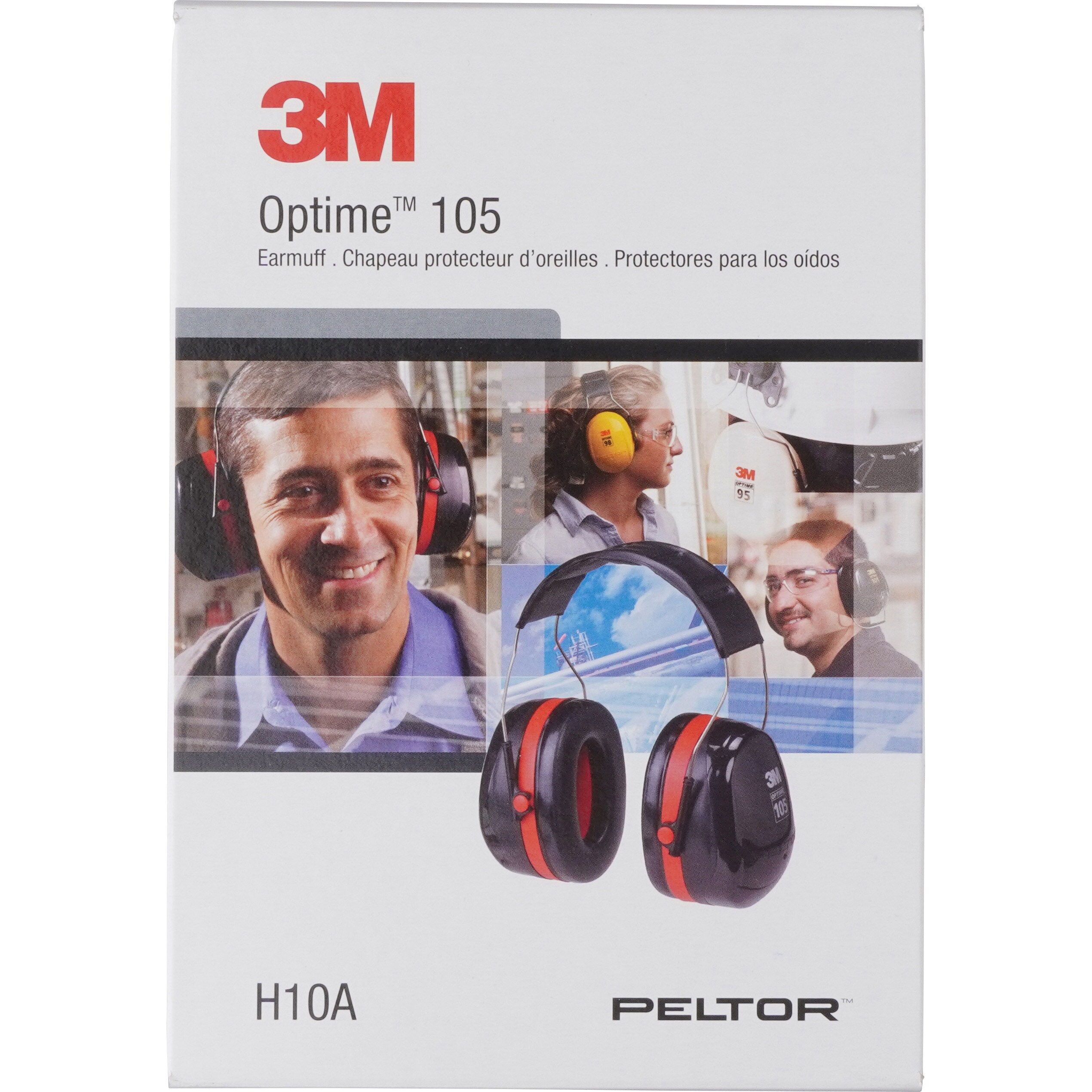 3M 防音 イヤーマフ H10A ヘッドバンド式 PELTOR JIS適合品