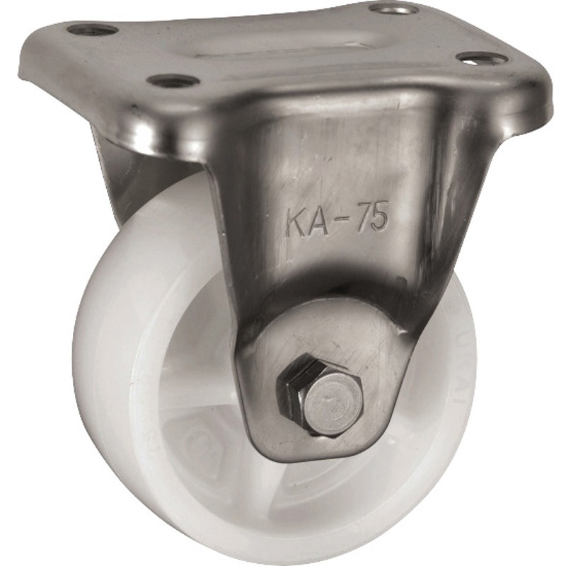 SUWKA-200 ステンレス製キャスター ステンレス製固定キャスター KA SUWKA-200 ウカイ(岐阜産研工業) ウレタン車輪