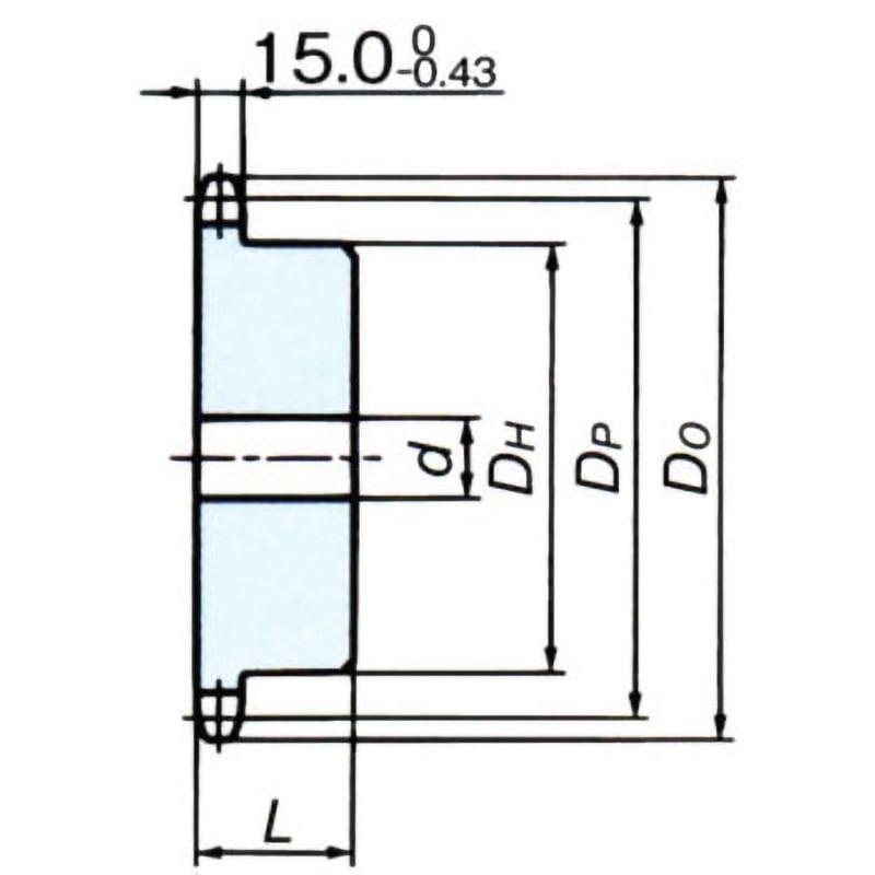 RS80-1B30T RS標準スプロケットRS80 1Bタイプ 椿本チエイン 標準品