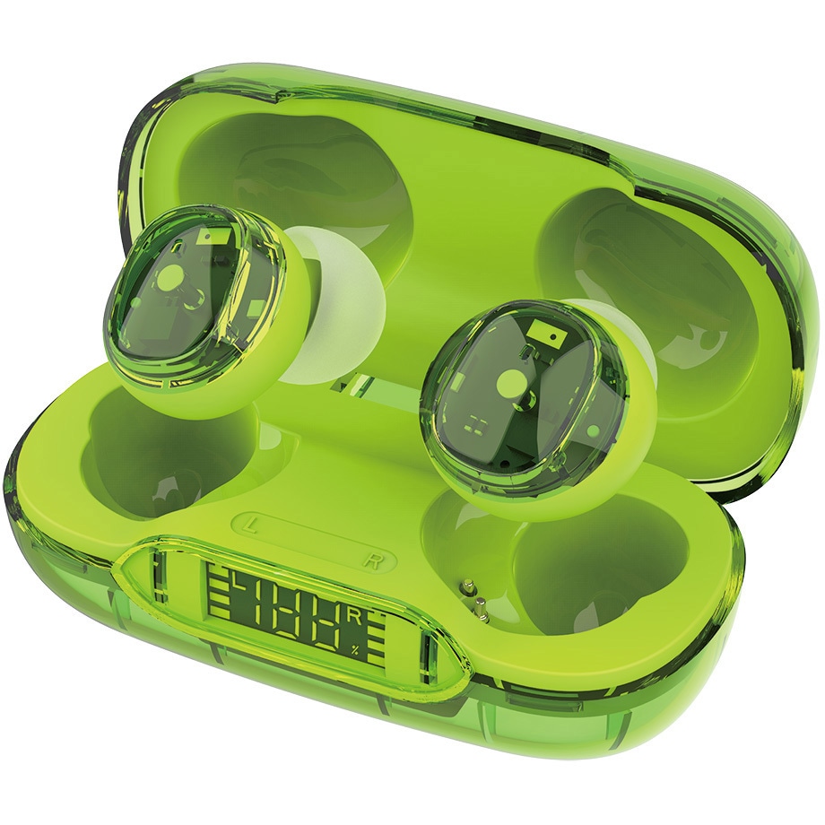 mosum T16 ワイヤレスイヤホン グリーン アウトレット】ワイヤレスイヤホン ホワイト Bluetooth 5.3 IPx4防水