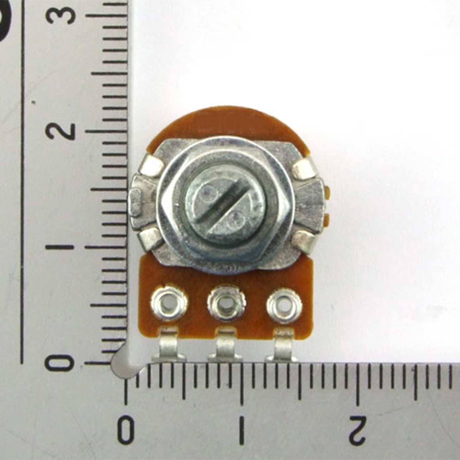 R16K4-B1K L-15KC/CI 炭素皮膜可変抵抗(ボリューム)ローレット軸