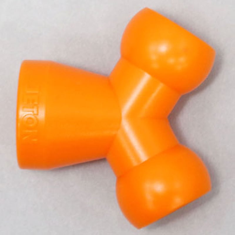 CL-4F01 クーラントライナー (Y型フィッティング) TRUSCO シリーズ1/2サイズ 1袋(10個) CL-4F01