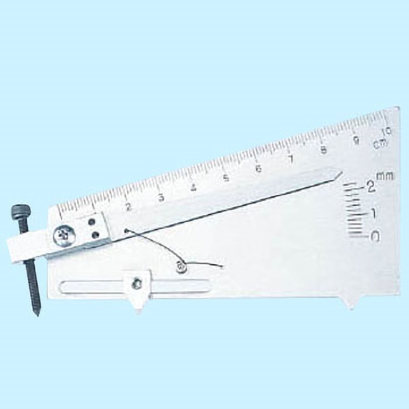 TWGU-2S 溶接ゲージ(精密アンダーカット測定用) 1個 TRUSCO 【通販モノタロウ】