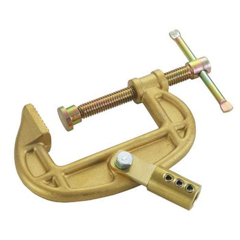 TEC-500G アースクランプ TRUSCO 全長175mm 1個 TEC-500G - 【通販