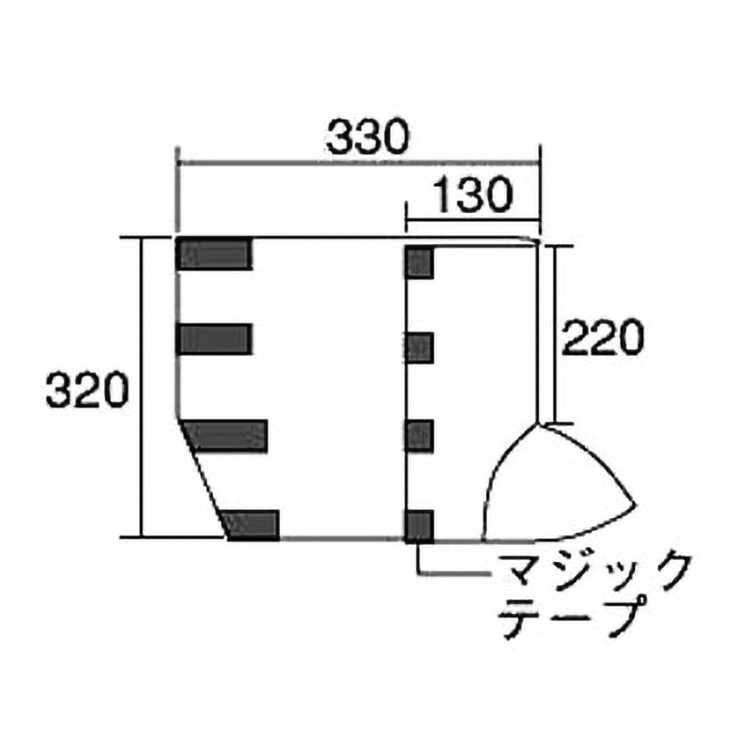 PYR-AK パイク溶接保護具足カバー TRUSCO 1足 PYR-AK - 【通販モノタロウ】