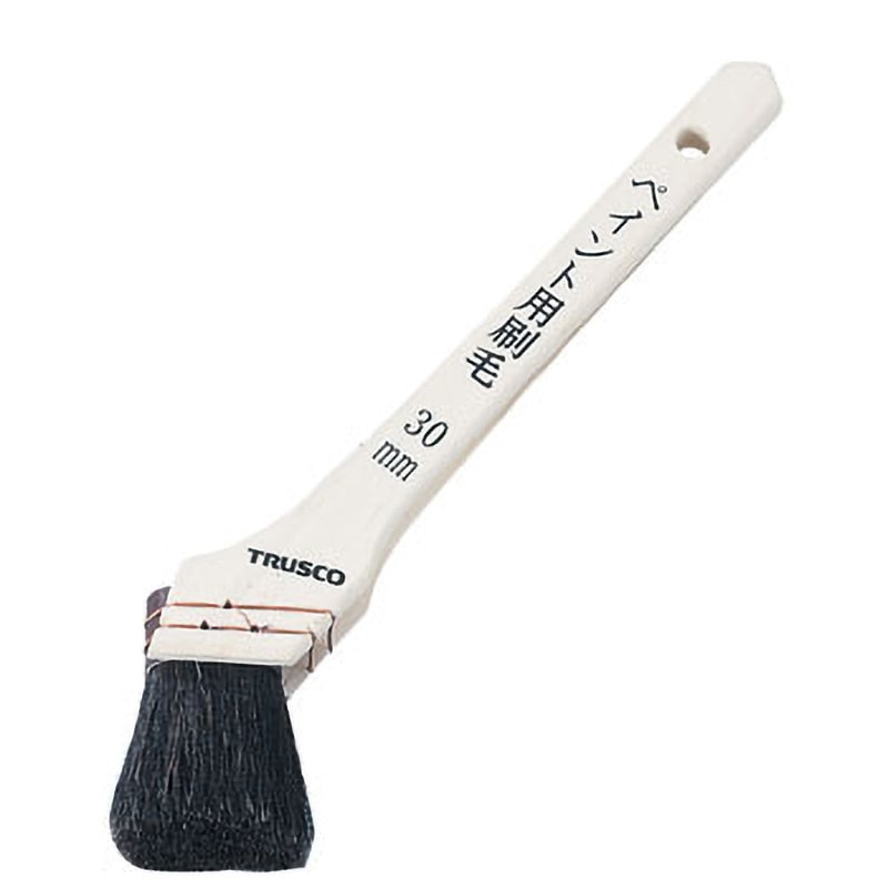 TPB-324 ペイント用刷毛木柄 TRUSCO ペンキ用 筋違 馬毛 刷毛幅