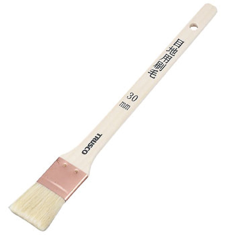 TPB-462 目地用刷毛 TRUSCO 平型 山羊毛 刷毛幅30mm毛丈34mm TPB-462