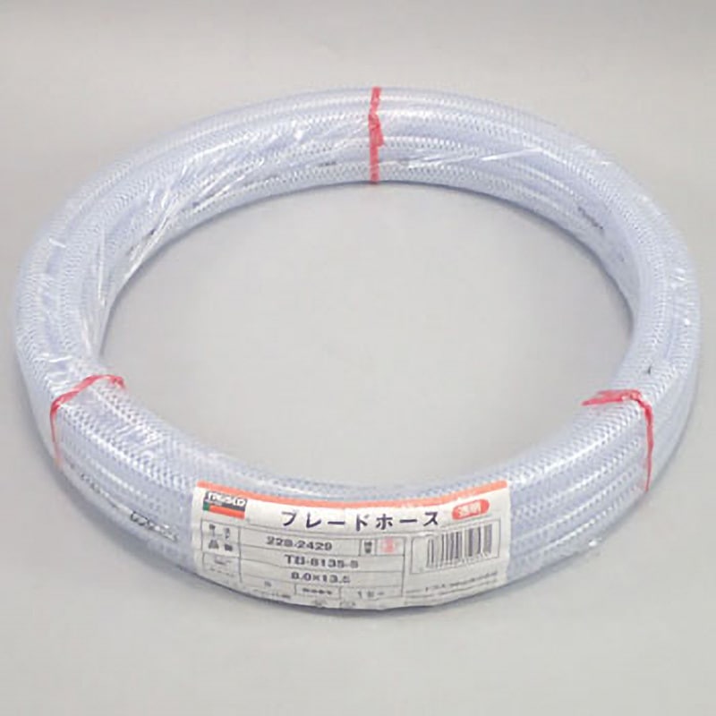 ■TRUSCO 発泡ブレードホース 19X32mm 10m THB1910(3006760) ＴＲＵＳＣＯ 発泡ブレードホース １９Ｘ３２ｍｍ １０ｍ （品番:THB19