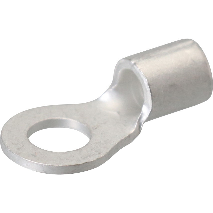 T-R8-6 裸圧着端子(丸形) TRUSCO 電線抱合範囲6.64～10.52mm<sup