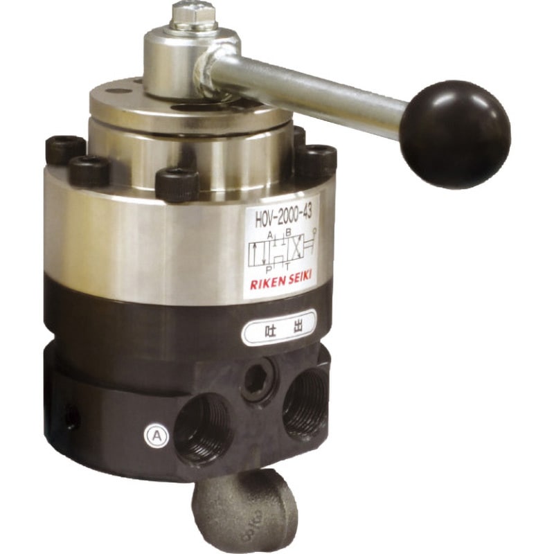 SMVT-2K-4 バルブ(200MPa) RIKEN(理研機器) 方向制御弁 管接続口径M14×1.5  SMVT-2K-4