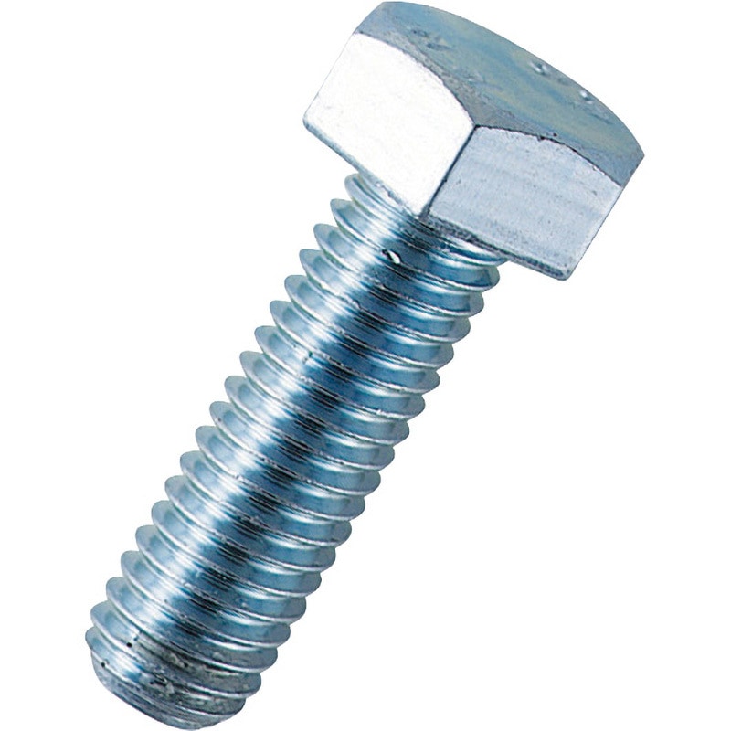 B22-0812 六角ボルト(ユニクロム・全ねじタイプ) TRUSCO 強度4.8 ねじ