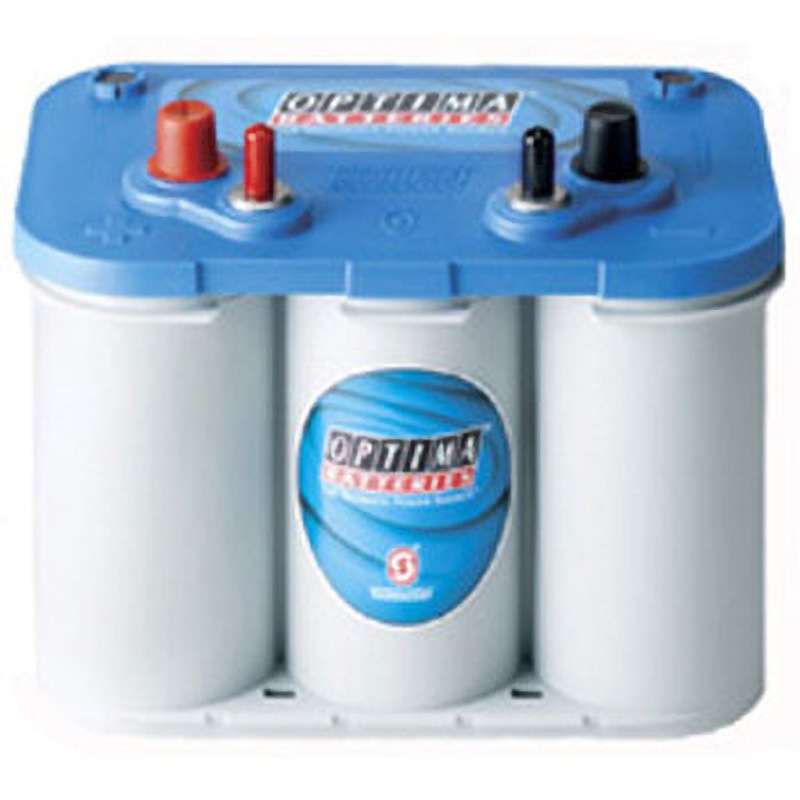 D900M オプテイマバッテリー ブルートップ OPTIMA BATTERIES 55(20時間率)Ah 質量19.7kg