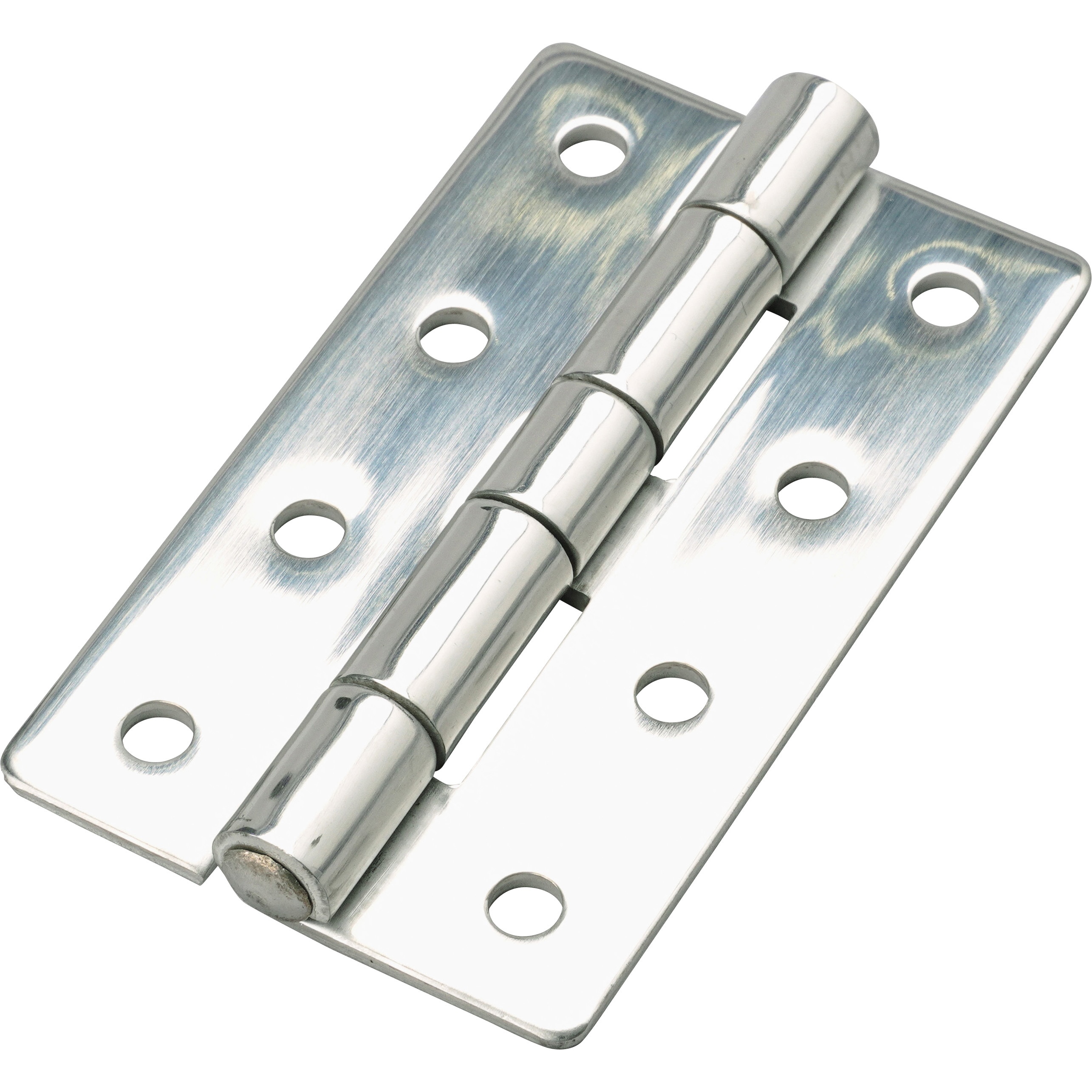 TLS-100B ステンレス平型蝶番(穴あり) 1個 TRUSCO 【通販モノタロウ】