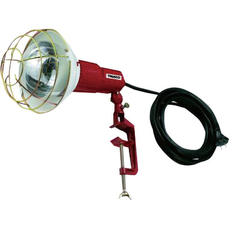 RT-500 リフレクター投光器(屋内・屋外兼用) TRUSCO 防雨 芯数2 電源