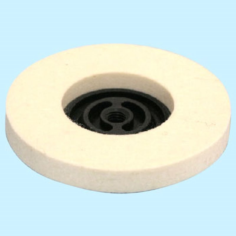 FD100AL-S フェルトディスク直接ねじ込み式フェルトディスク(M10×P1.5ネジ穴付) TRUSCO 1箱(5枚) FD100AL-S