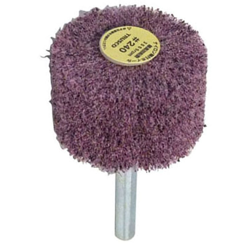 UFN425-240 ナイロン軸付ホイール(軸径Φ6mm) TRUSCO 直径40mm幅25mm 1箱(5個) UFN425-240 5,198円