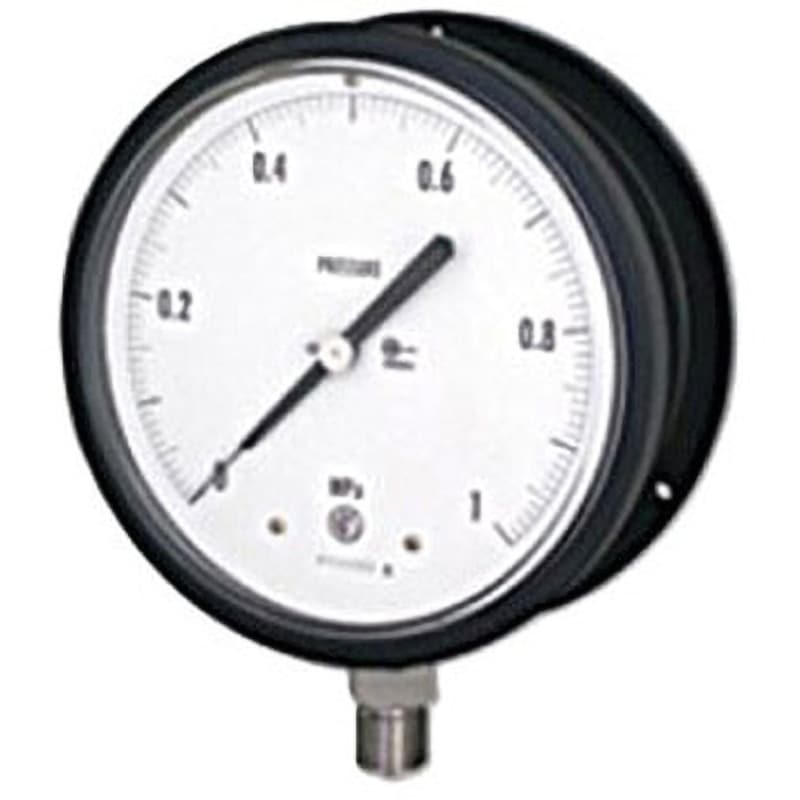 密閉型圧力計 100Φ 立形A枠 4MPa 長野計器 BE12-133 (65-4303-44) 長野計器 密閉型圧力計(100Φ) 立形A枠 -0.1〜0.4MPa BE10-