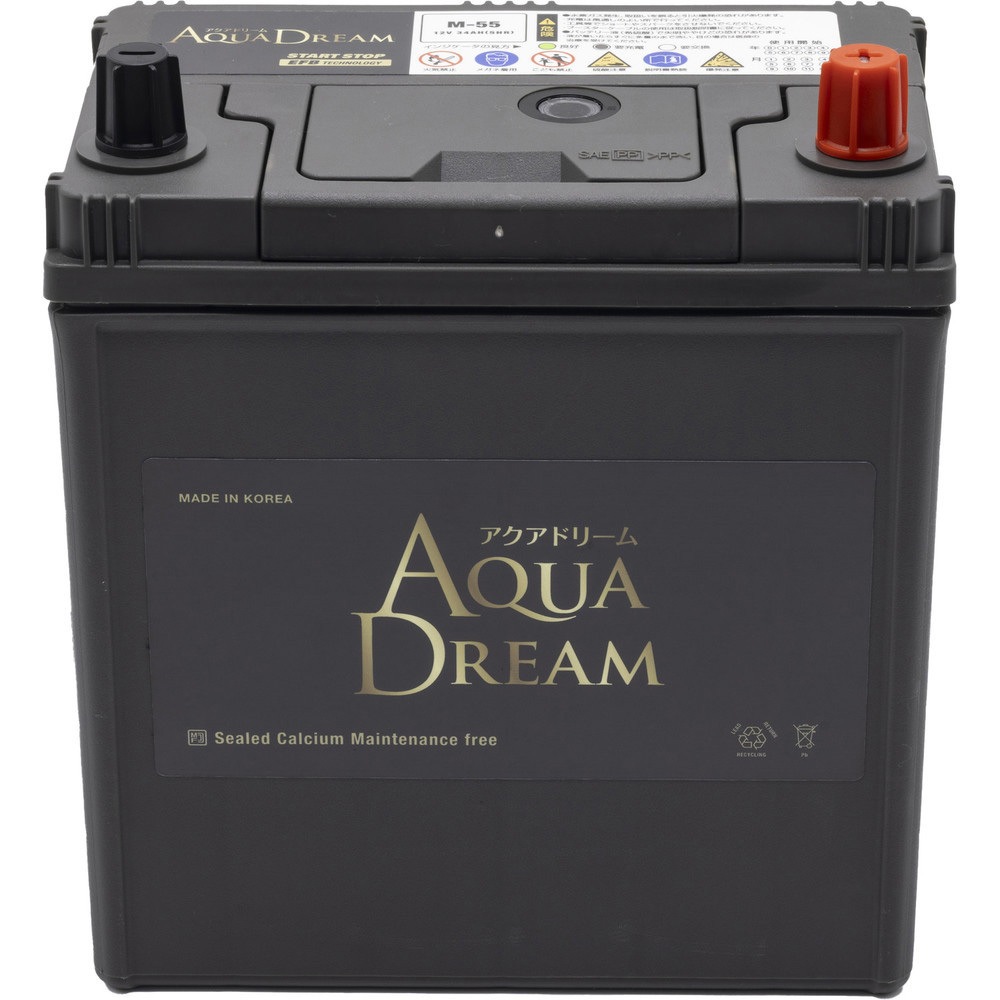GB M-55 国産車 アイドリングストップ車対応バッテリー GOLD BATTERY 1