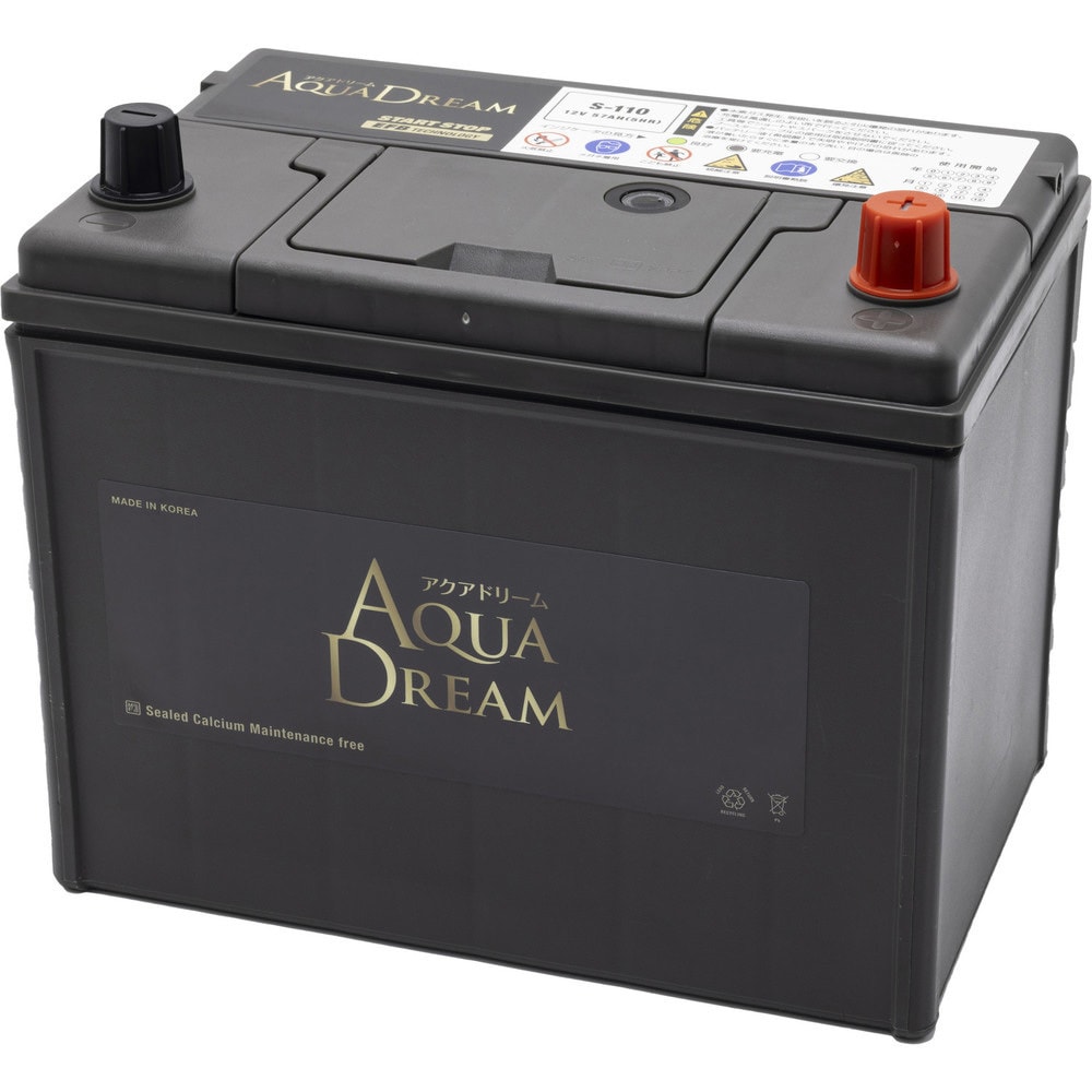 【新品最安】AQUA DREAM GOLD BATTERY GB S-110 GB S-110 国産車 アイドリングストップ車対応バッテリー GOLD BATTERY