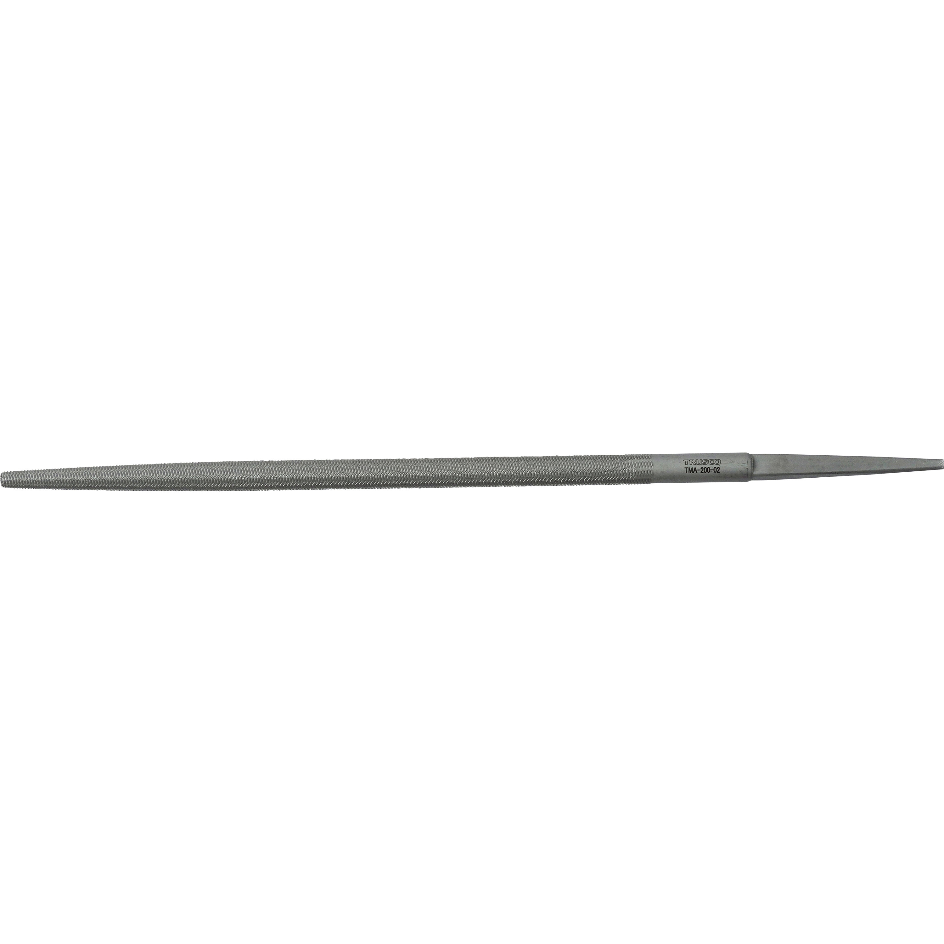 TMA200-02 鉄工用ヤスリ 丸 TRUSCO 中目 全長250mm刃長200mm