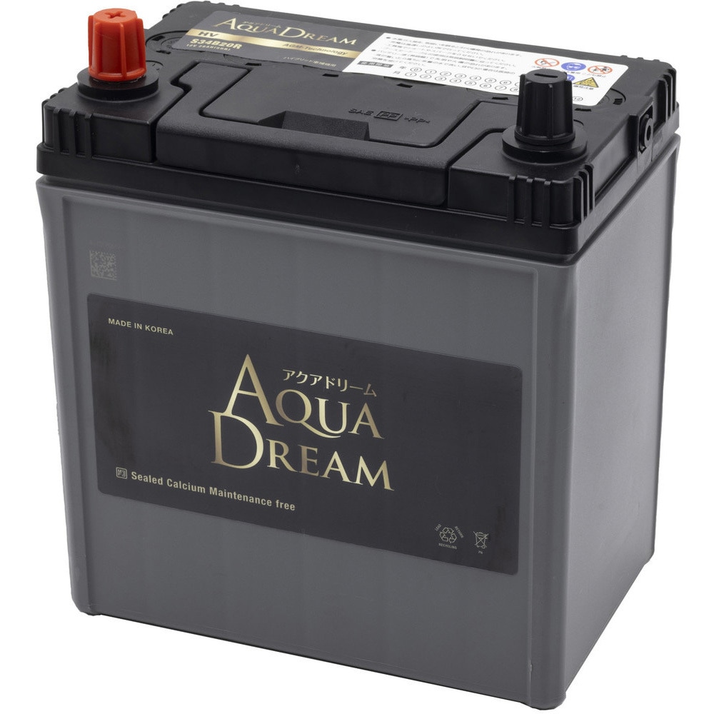 GB S34B20R 国産車 ハイブリッド車補機用バッテリー GOLD BATTERY 1個