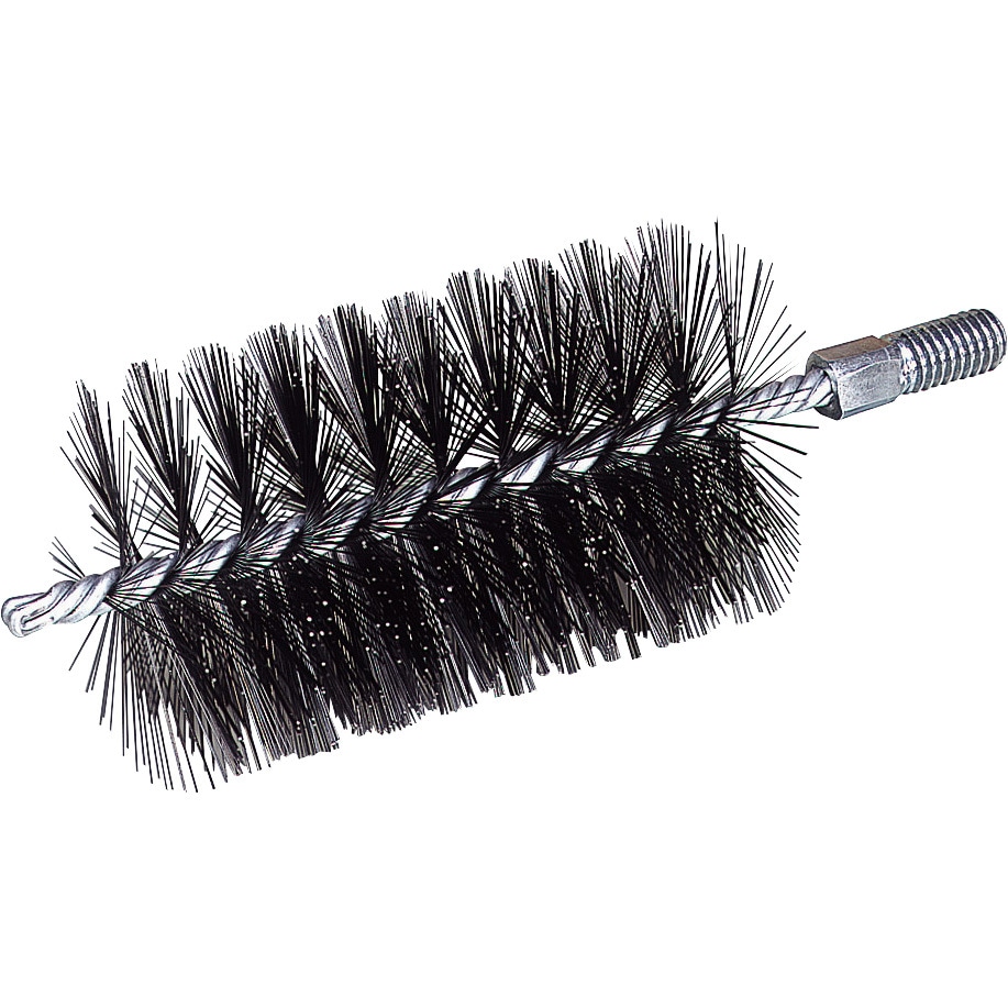 スパイラルデザイン ヘアブラシ 黒 CB-57 チューブブラシスパイラル型 TRUSCO 線径0.30mm CB-57 【通販
