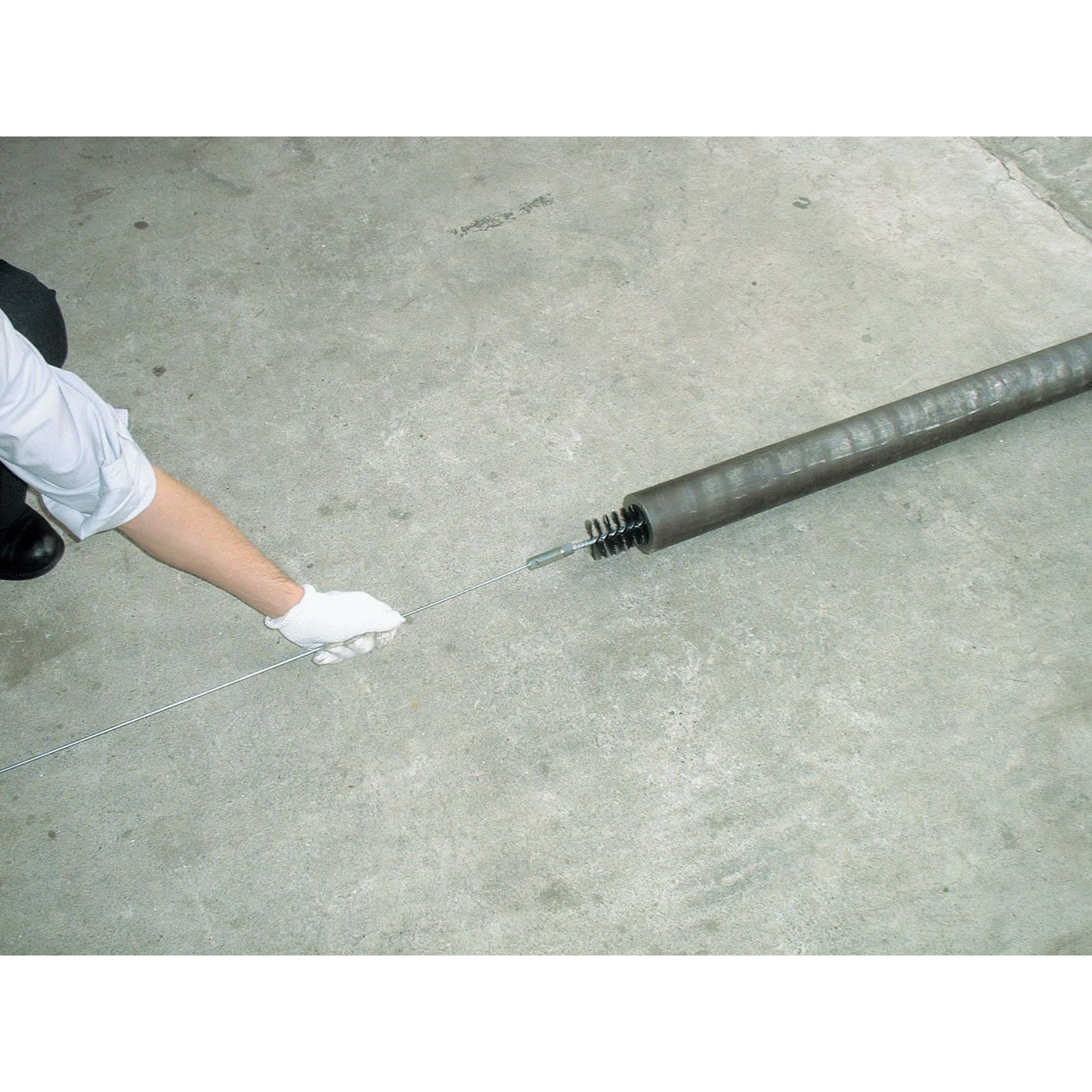 CB-25 チューブブラシスパイラル型 TRUSCO 外径25mm全長200mm 【通販 