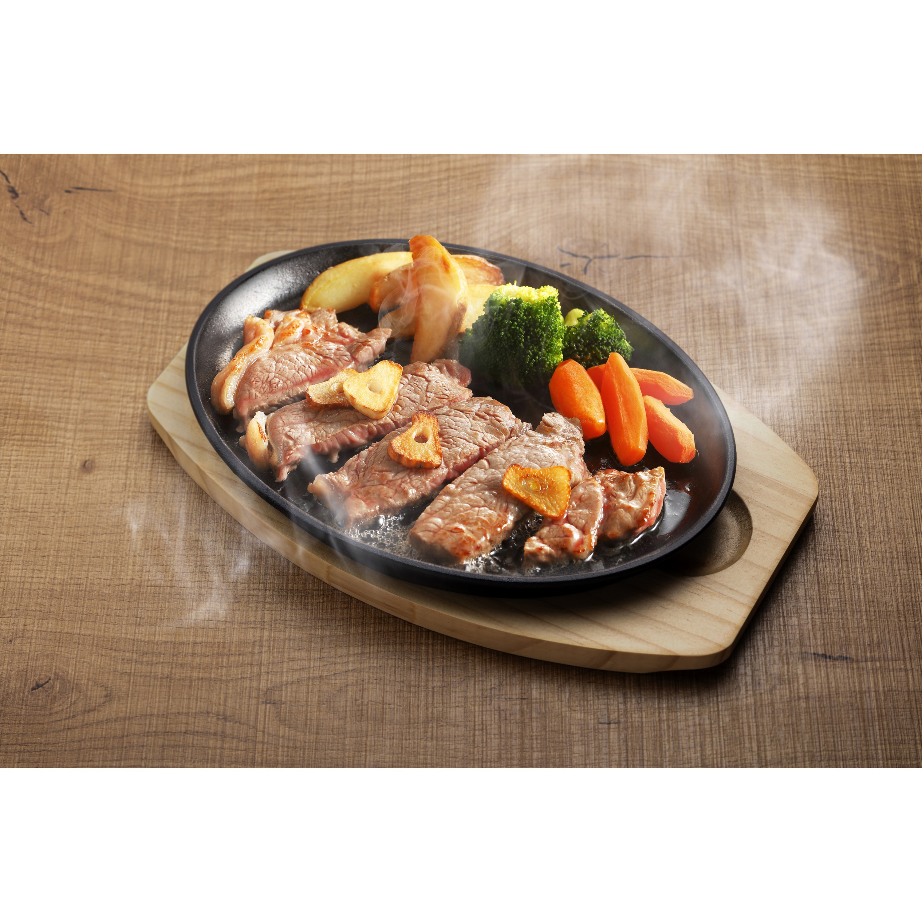 4544 鉄鋳物大判ステーキ皿1枚組 1個 イシガキ産業 【通販モノタロウ】