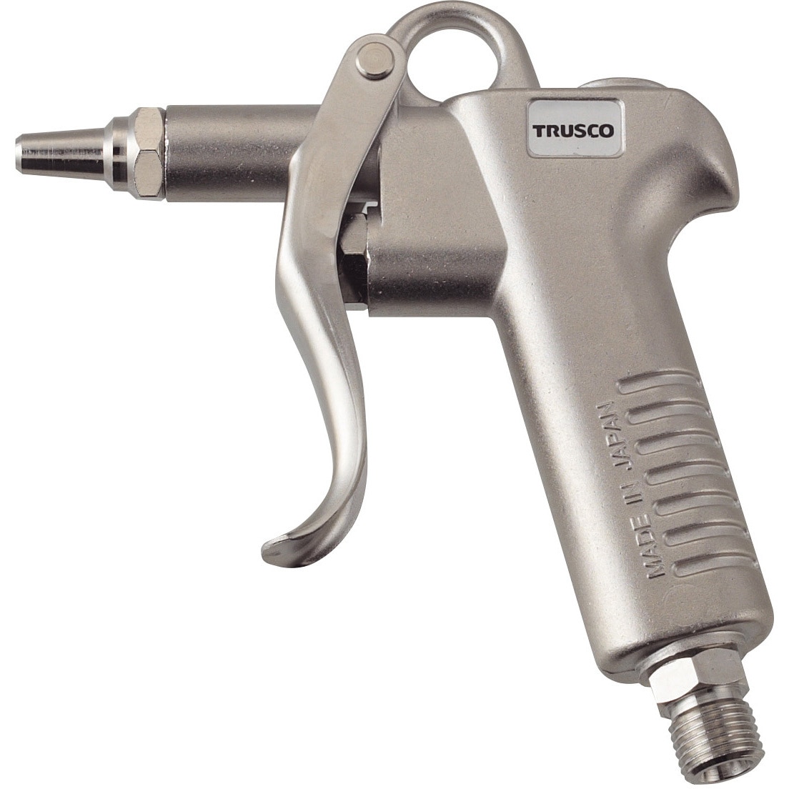 TRUSCO(トラスコ) エアダスター用 エアーカーテンノズル TD-CYAN 2mvetro TD-70 エアーダスター(引金式) TRUSCO エアー取付口G1/4 ノズル長24mm