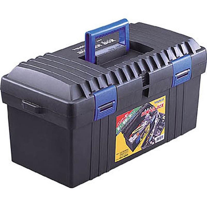 TFP-450 ツールボックス TRUSCO ポリプロピレン 中皿付 外寸(幅×奥行×高さ)493×246×238mm  TFP-450 4,948円