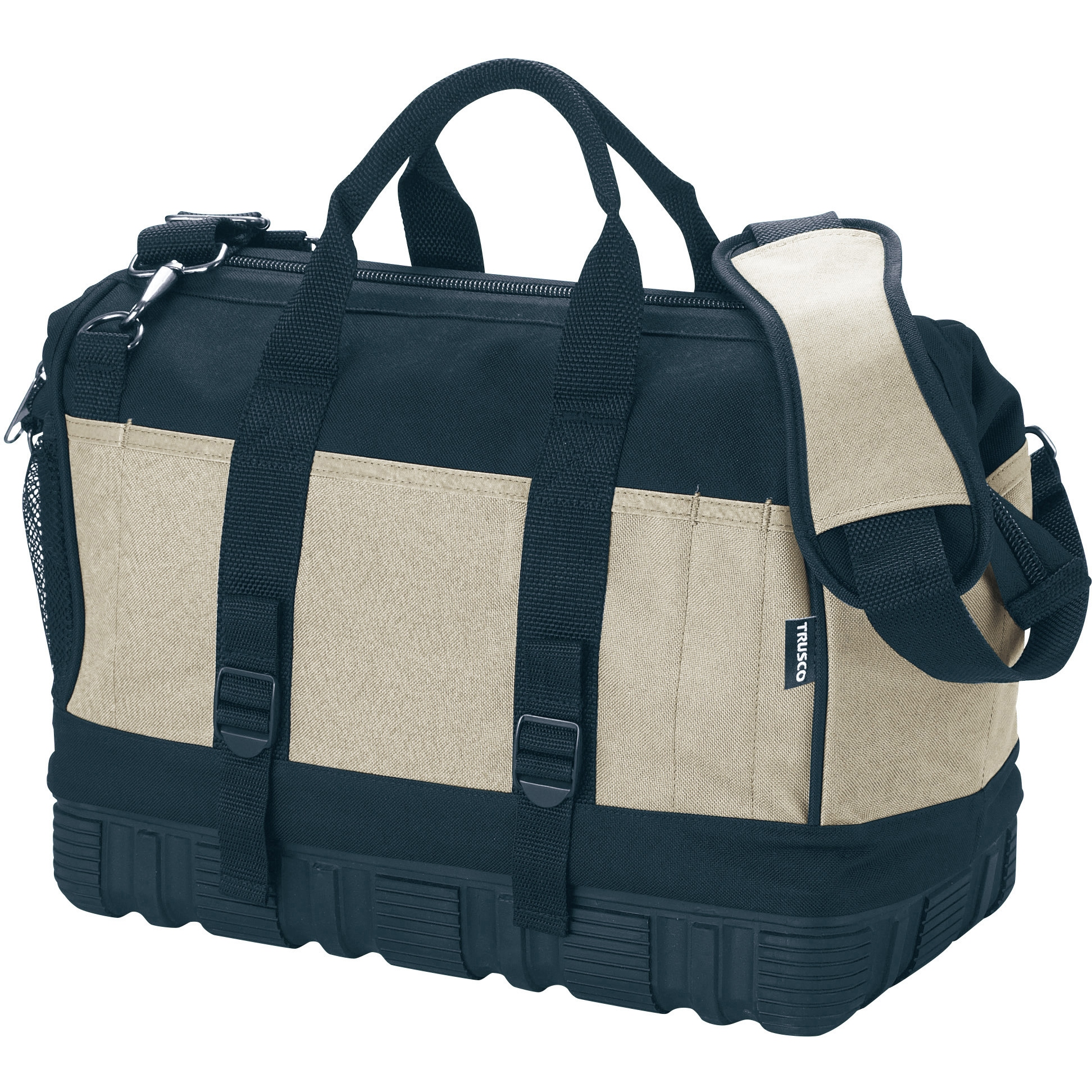 TTB-400R ツールバッグ TRUSCO ベージュ色 ポリエステル ポケット数24