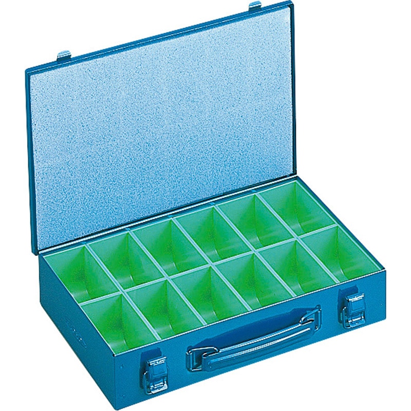 三菱　工具箱 PT-36B-B BOX付工具箱 TRUSCO スチール ブルー色 【通販モノタロウ】