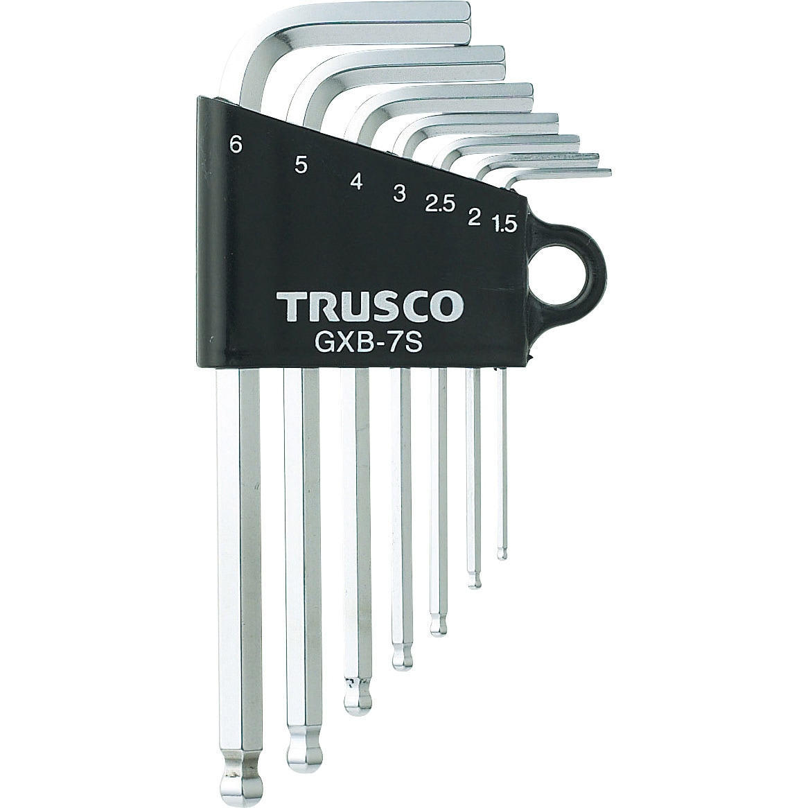 GXB-7S ボールポイント六角棒レンチセット TRUSCO L型 スタンダード