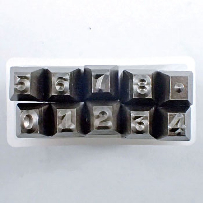 SKB-30 逆数字刻印セット3mm 1セット TRUSCO 【通販モノタロウ】