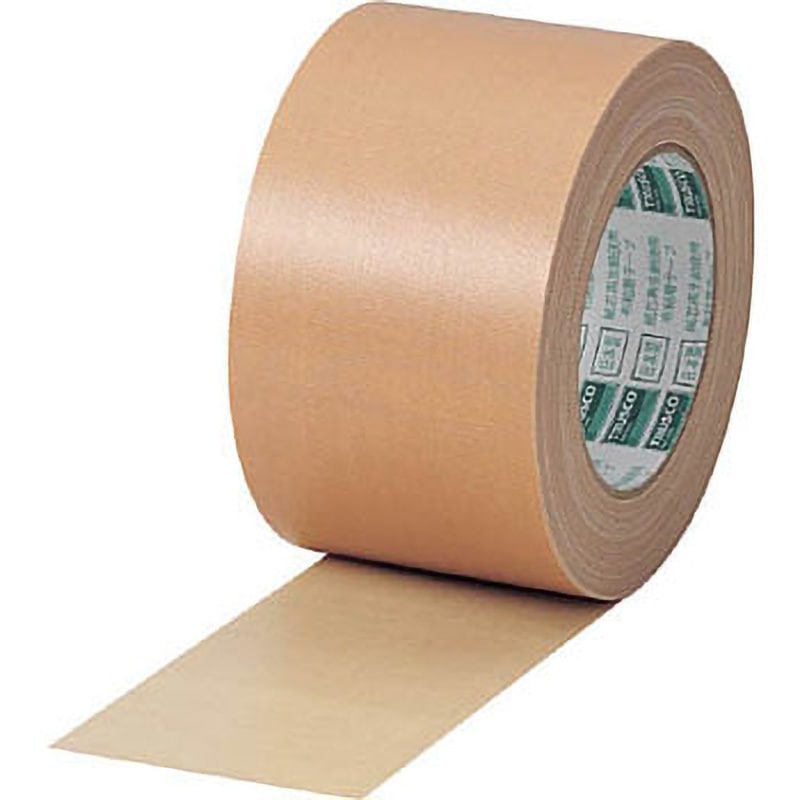 GNT-75 布粘着テープ(重量物梱包用) TRUSCO クラフト色 幅75mm長さ25m