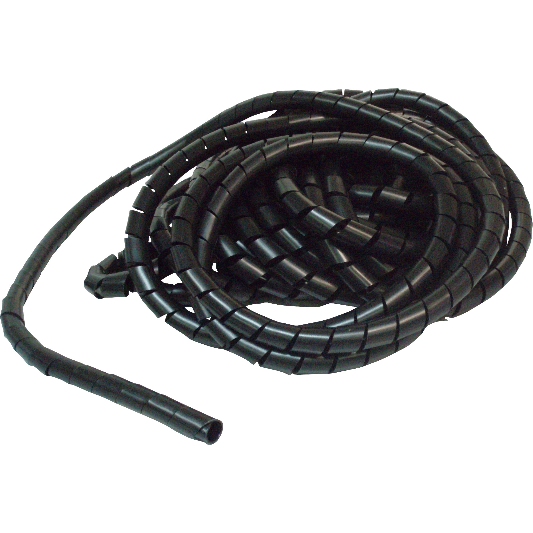 TSP-19 BK スパイラルチューブ TRUSCO 黒色 長さ10m結束可能径Φ15.0