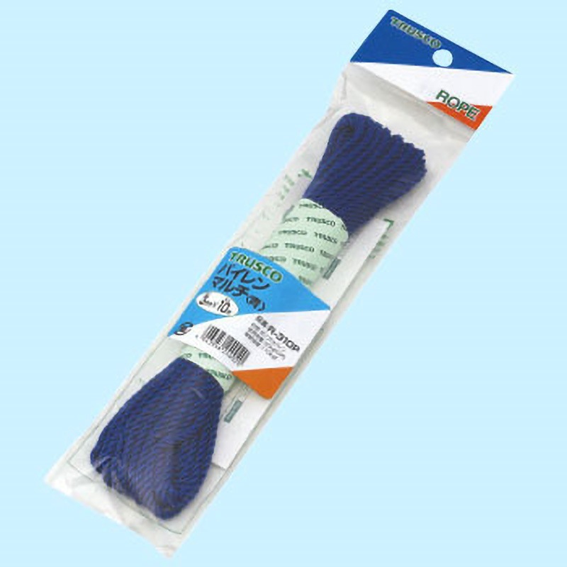 (まとめ) TRUSCO パイレンマルチカラーロープ φ3mm×10m 黄 R-310P-Y 1巻 〔×20セット〕 まとめ) TRUSCO パイレンマルチカラーロープ φ5mm×10m 白 R-510P-W 1巻 〔