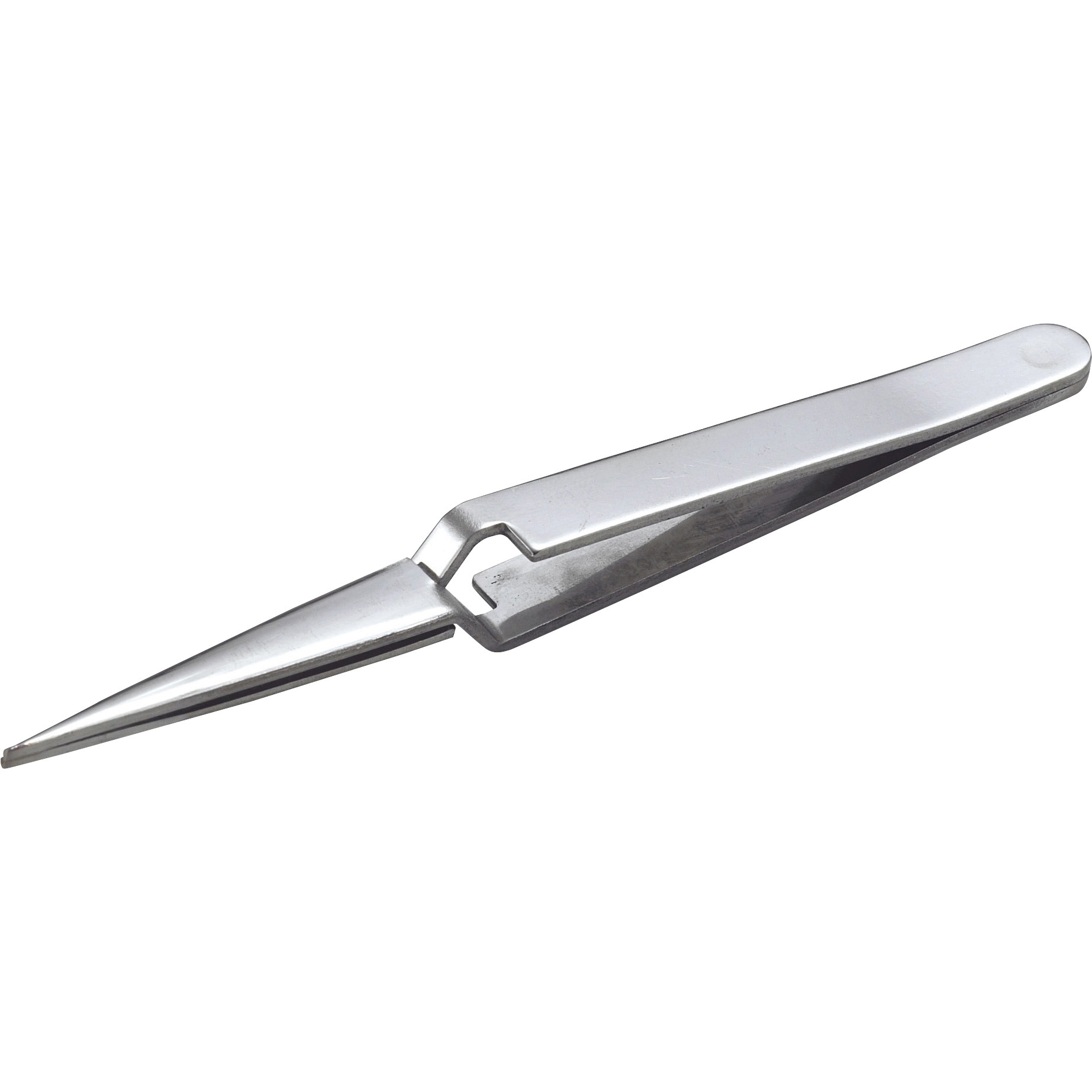 TSP-34 ステンレス製ピンセット逆作動 TRUSCO SUS430製 全長120mm TSP