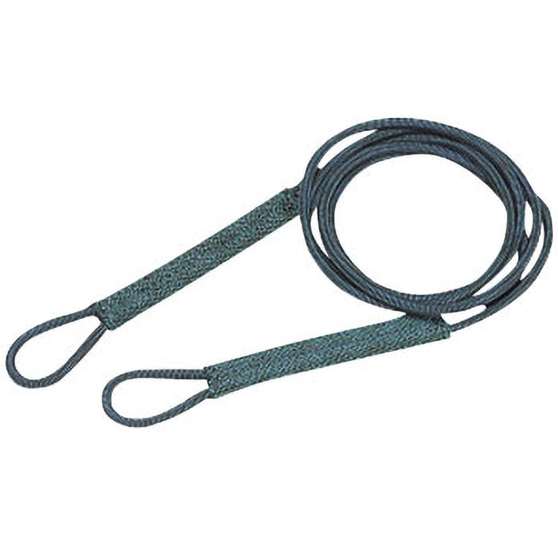 SP-64 セフティパワーロープ6mm TRUSCO 両端アイ形 荷重0.15t 長