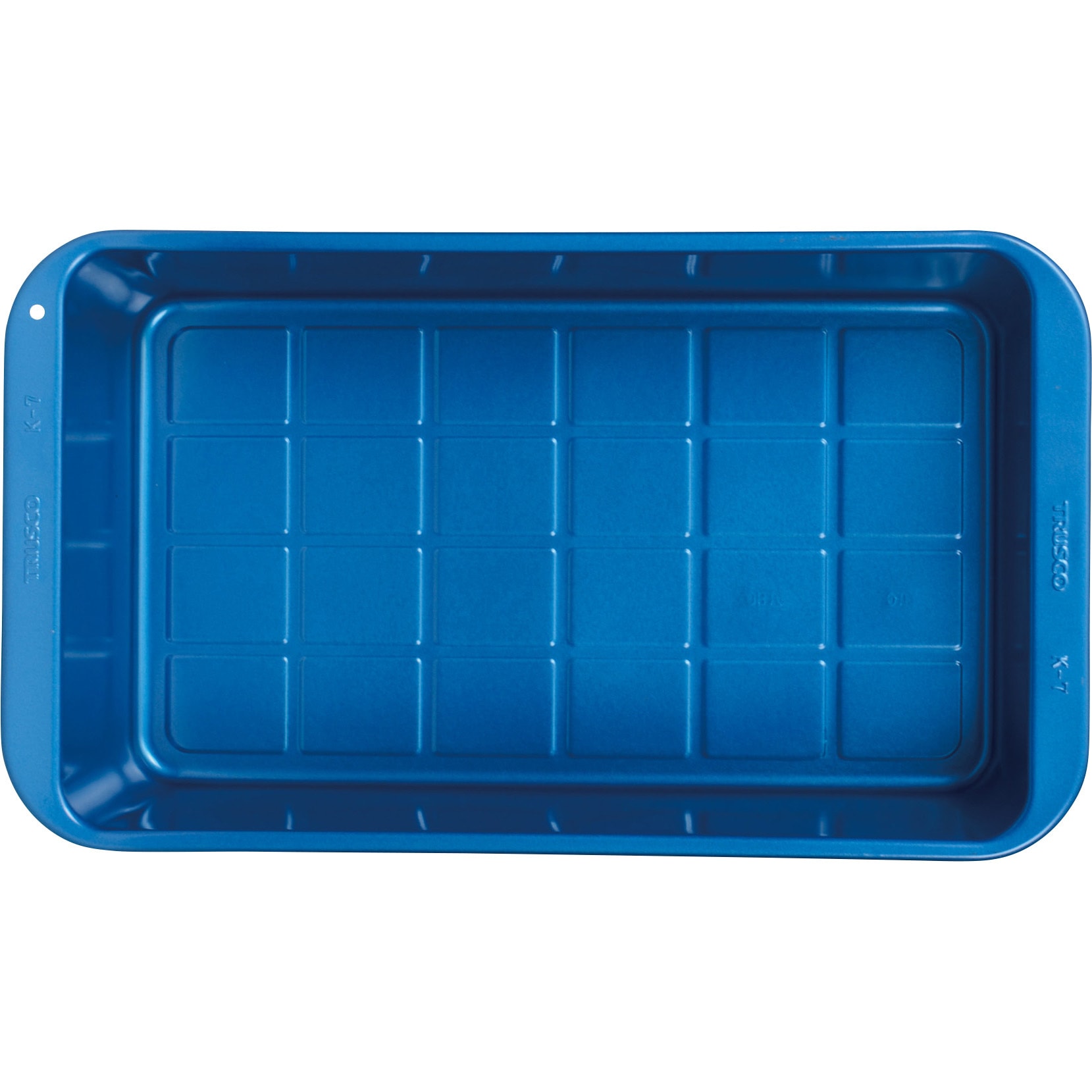 K-7 B パーツBOX 色付 TRUSCO ブルー色 外寸(幅×奥行×高さ)265×465