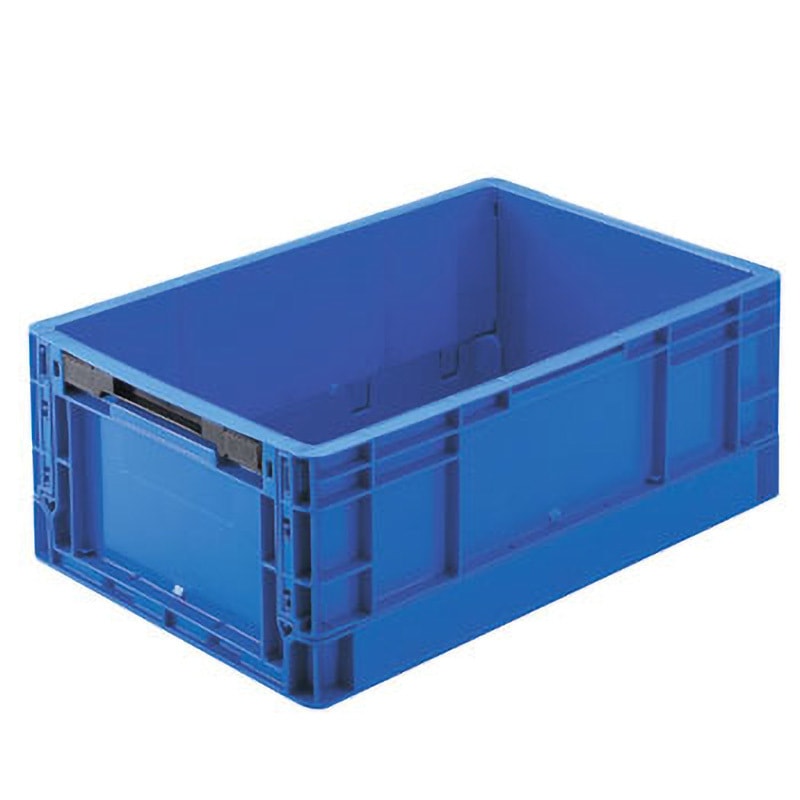 TPO-342 DB TPO型 折りたたみコンテナ TRUSCO 容量24L ダークブルー色